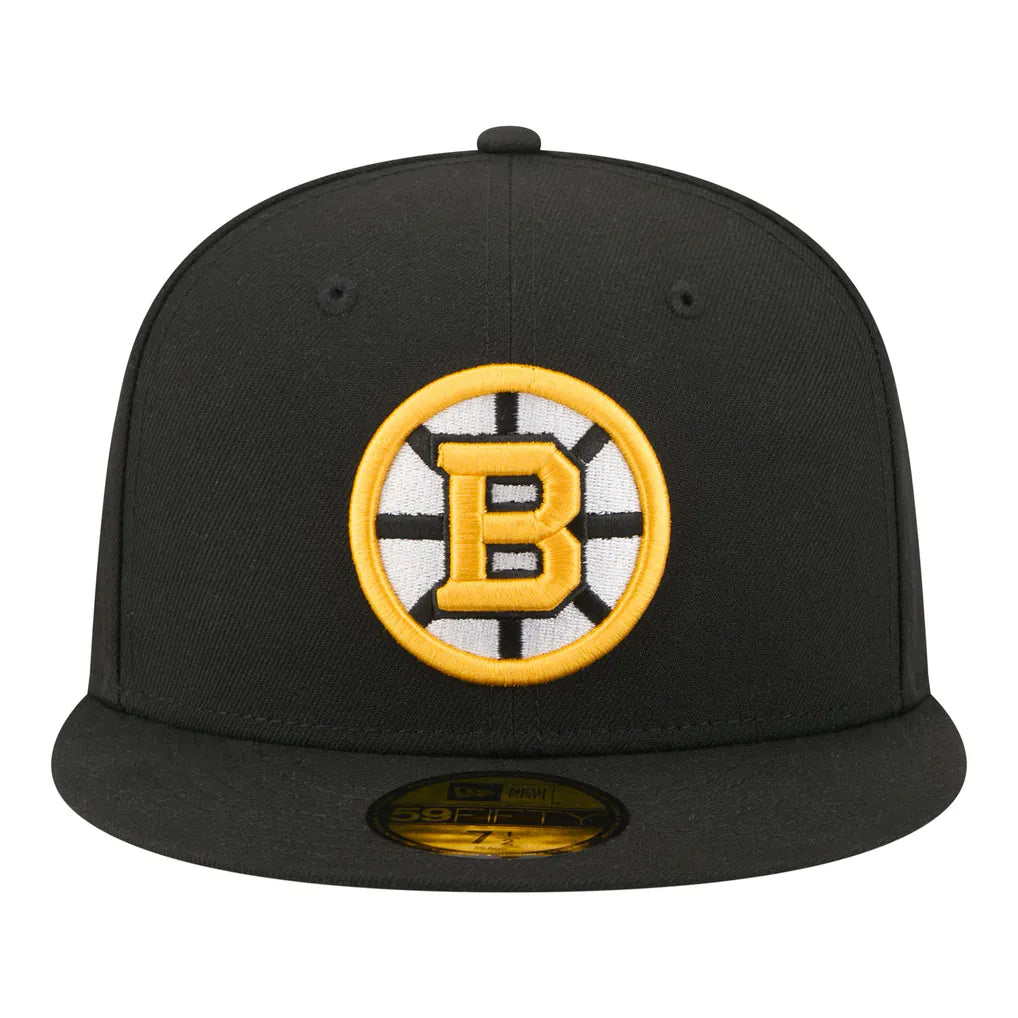 Boston Bruins New Era Zamboni 59FIFTY Fitted Hat - Black Techwosell