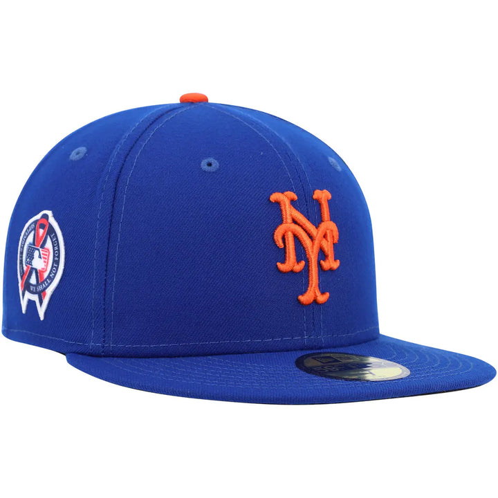 New York Mets New Era 9/11 Memorial Side Patch 59FIFTY Fitted Hat - Royal