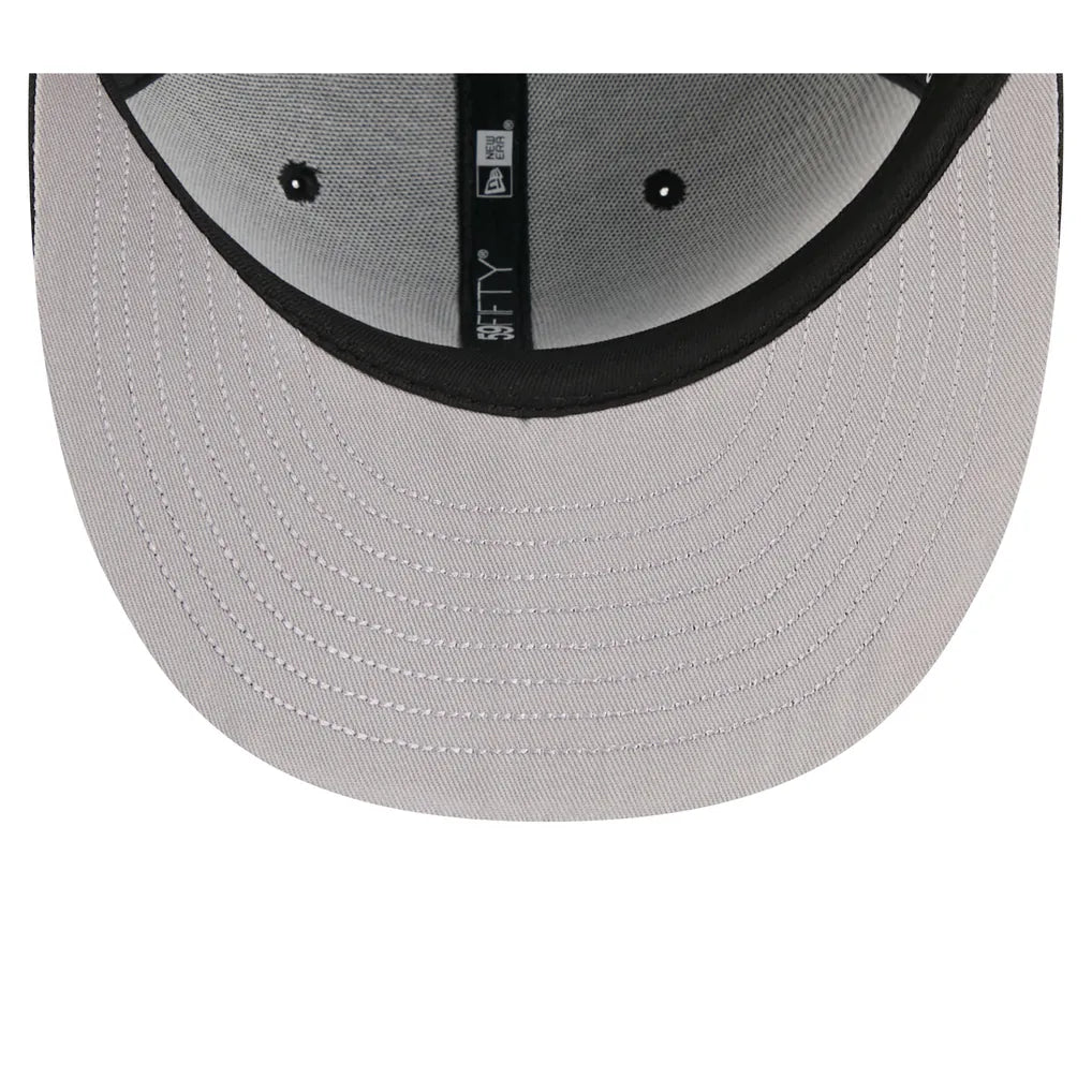 New York Yankees New Era Americana Bald Eagle Pre-Curved 59FIFTY Fitted Hat - Black Techwosell