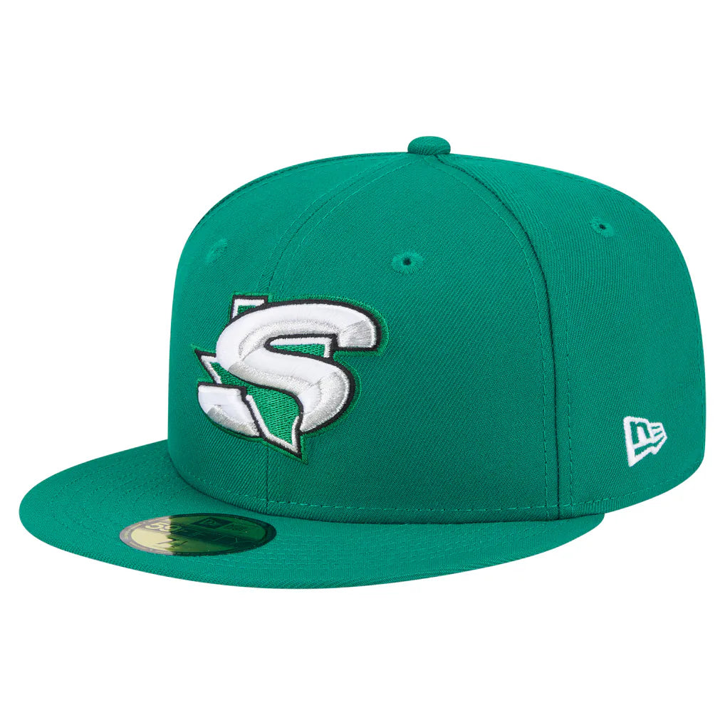 Dallas Stars New Era Deceptor 59FIFTY Fitted Hat - Green