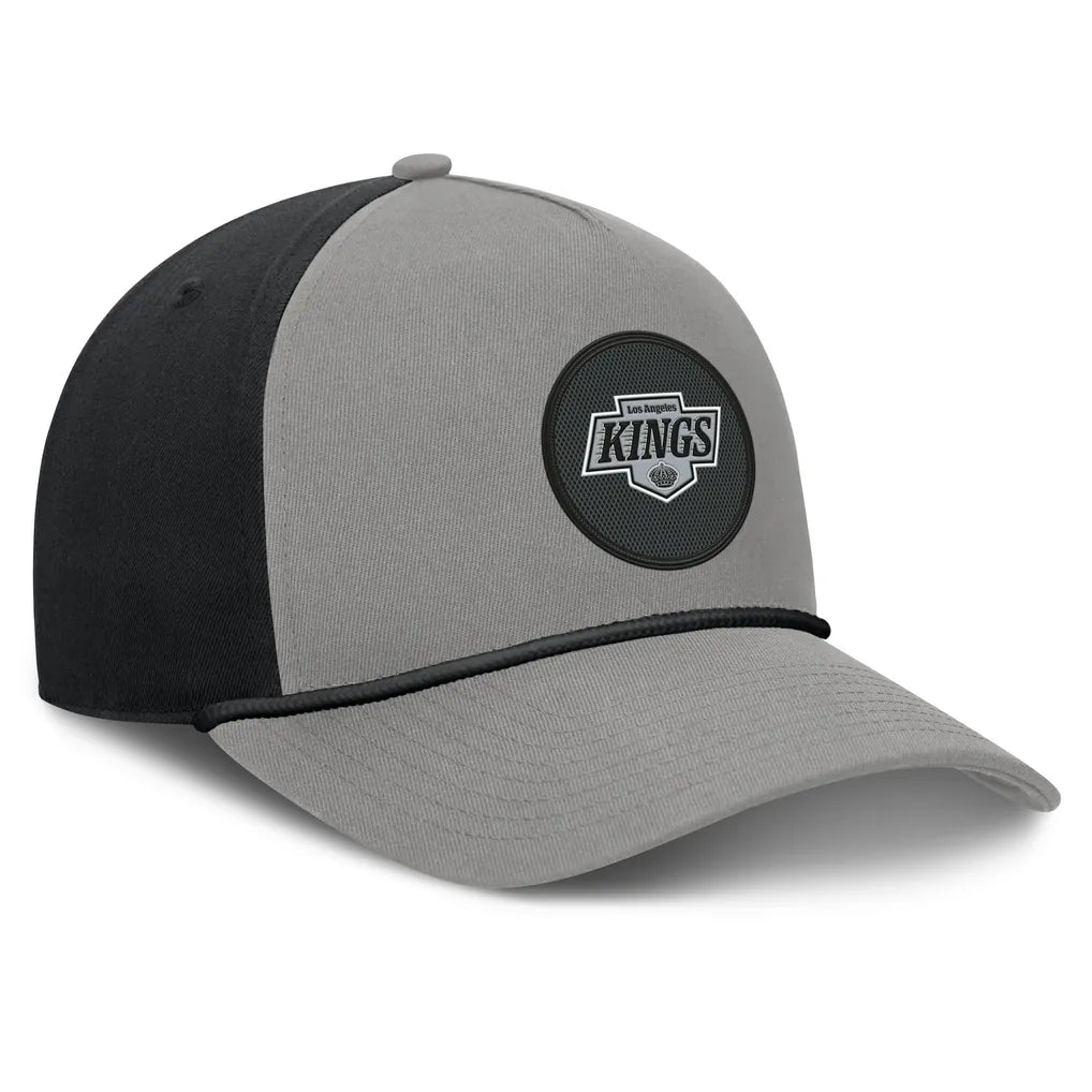Los Angeles Kings Fanatics Authentic Pro Rink A-Frame Adjustable Hat - Gray