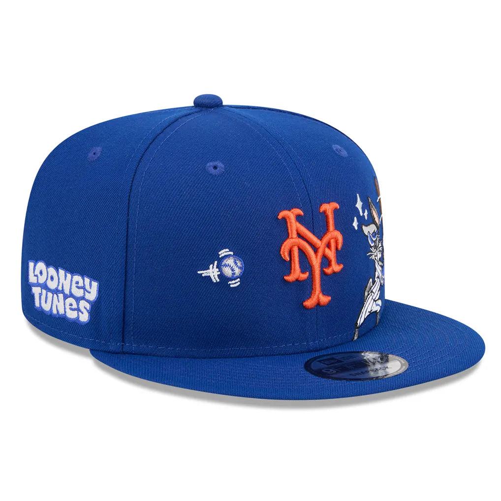 New York Mets New Era Looney Tunes Bugs Bunny 9FIFTY Snapback Hat - Royal