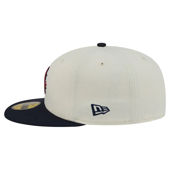 Boston Red Sox New Era Blossom 59FIFTY Fitted Hat - White/Navy