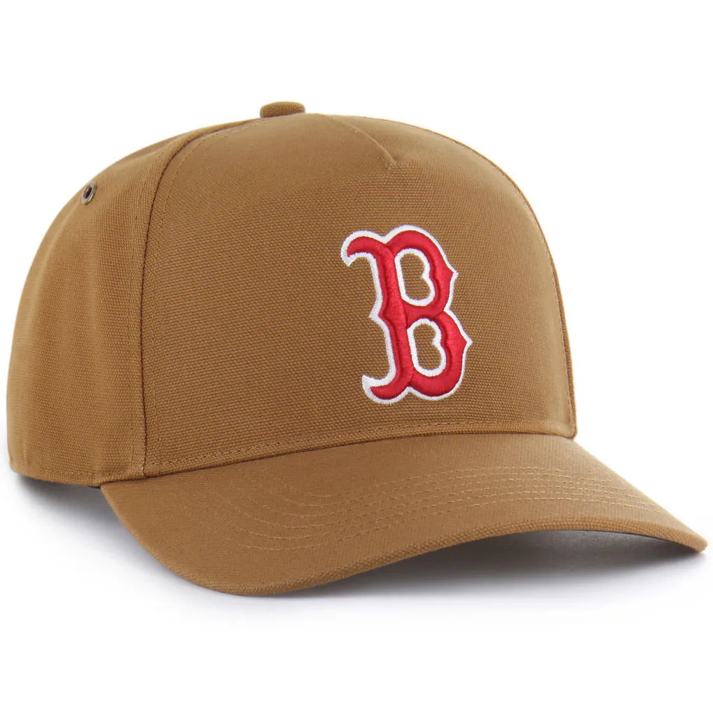 Boston Red Sox Carhartt x '47 Hitch Adjustable Hat - Brown