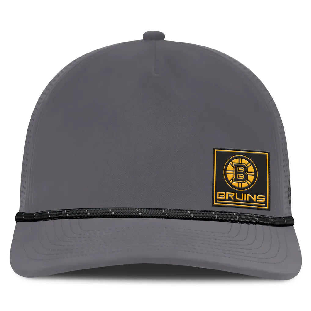 Boston Bruins Fanatics Captain Rope Adjustable Hat - Gray Techwosell