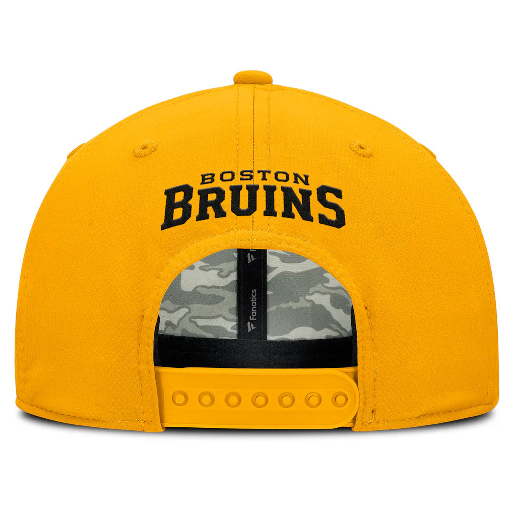 Boston Bruins Fanatics Homage Adjustable Hat - Gold Techwosell