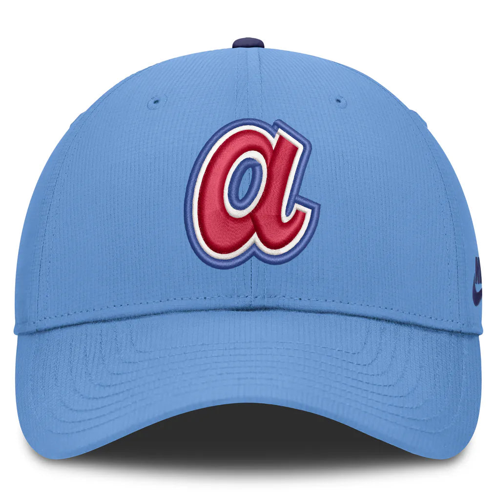 Atlanta Braves Nike Cooperstown Club Dri-FIT Adjustable Hat - Light Blue Techwosell