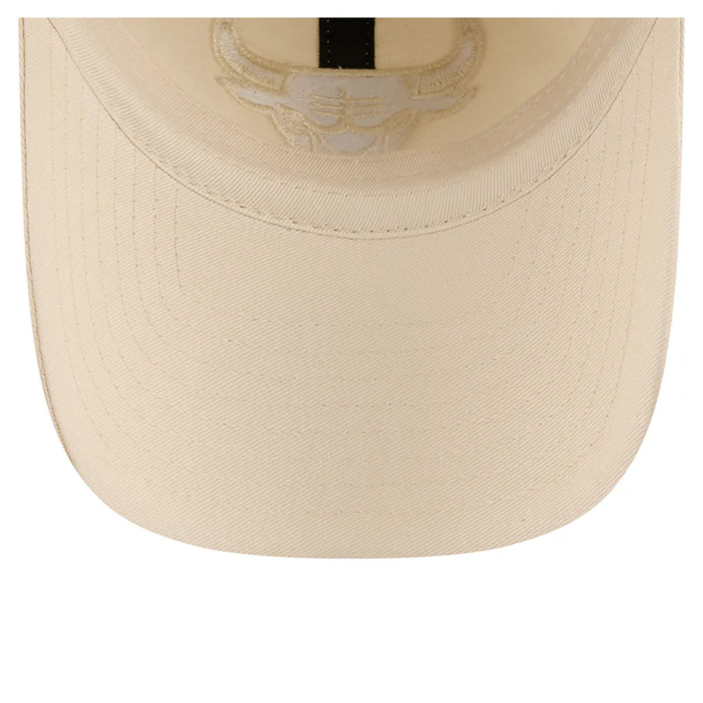 Chicago Bulls New Era Color Pack Casual Classic Adjustable Hat - Cream