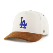 Los Angeles Dodgers Carhartt x '47 Undyed Relaxed Hitch Adjustable Hat - Natural/Brown Techwosell