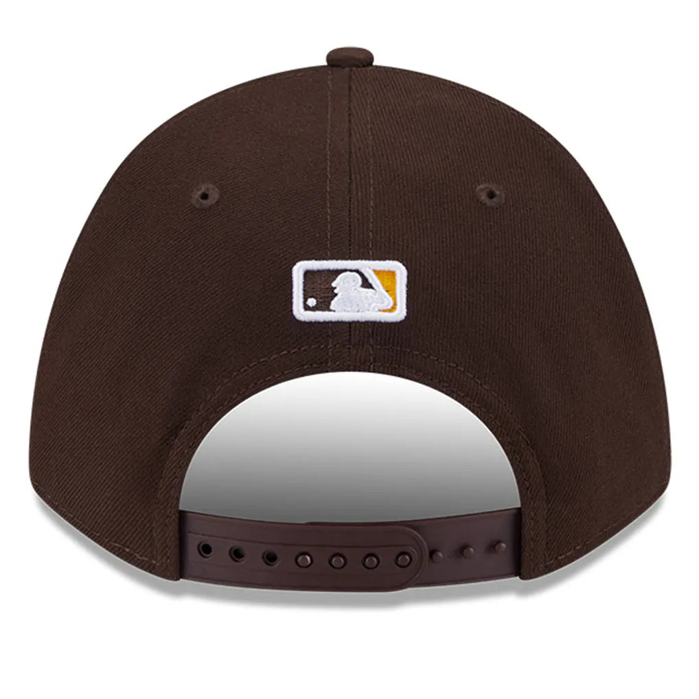 San Diego Padres New Era Player Replica 9FORTY Adjustable Hat - Brown Techwosell