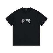 Balenciaga Black T-Shirt Without Collar Techwosell