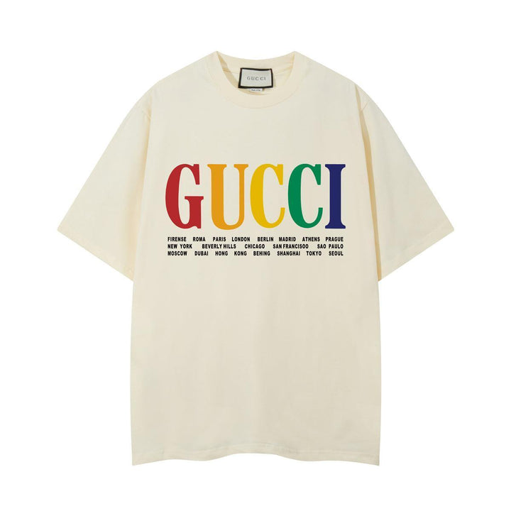 Gucci T-Shirt Without Collar 'Cream'