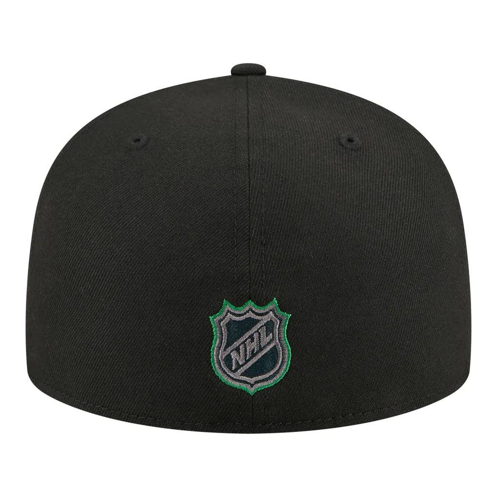 Dallas Stars New Era Color Pop 59FIFTY Fitted Hat - Black Techwosell