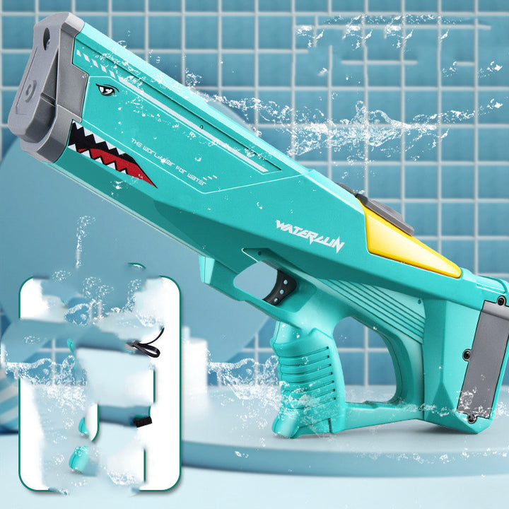 Automatic Electric Water Gun Toys Shark High Pressure Outdoor Summer