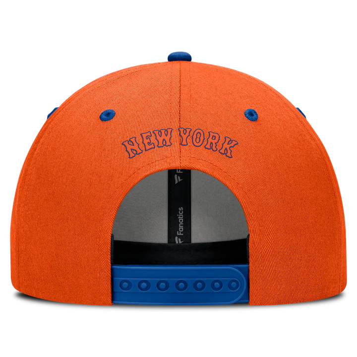 New York Mets Fanatics Leadoff Adjustable Hat - Orange