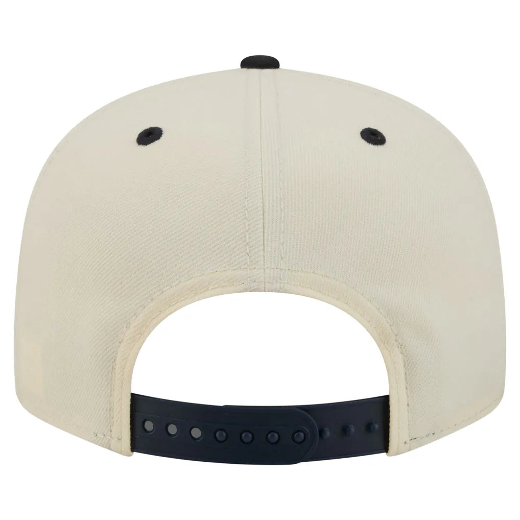 Boston Red Sox New Era Oversized Slogan 9FIFTY Snapback Hat - Cream