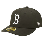 Boston Red Sox New Era Low Profile 59FIFTY Fitted Hat - Black Techwosell