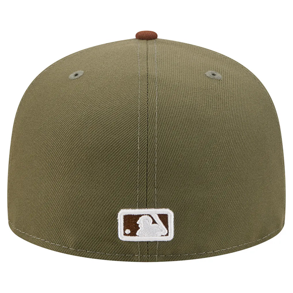 New York Yankees New Era Color Pack 59FIFTY Fitted Hat - Olive/Brown