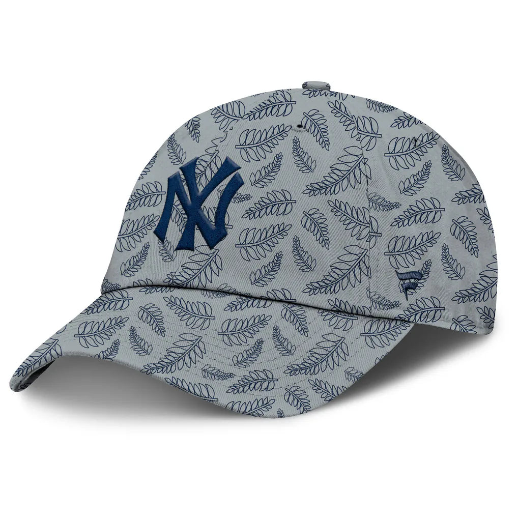 New York Yankees Fanatics Women's Cooperstown Collection Shift Adjustable Hat - Gray Techwosell