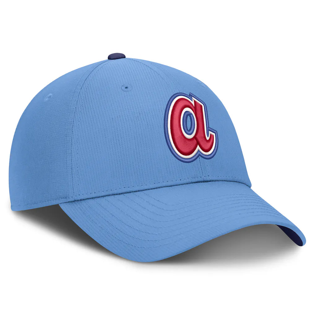 Atlanta Braves Nike Cooperstown Club Dri-FIT Adjustable Hat - Light Blue Techwosell