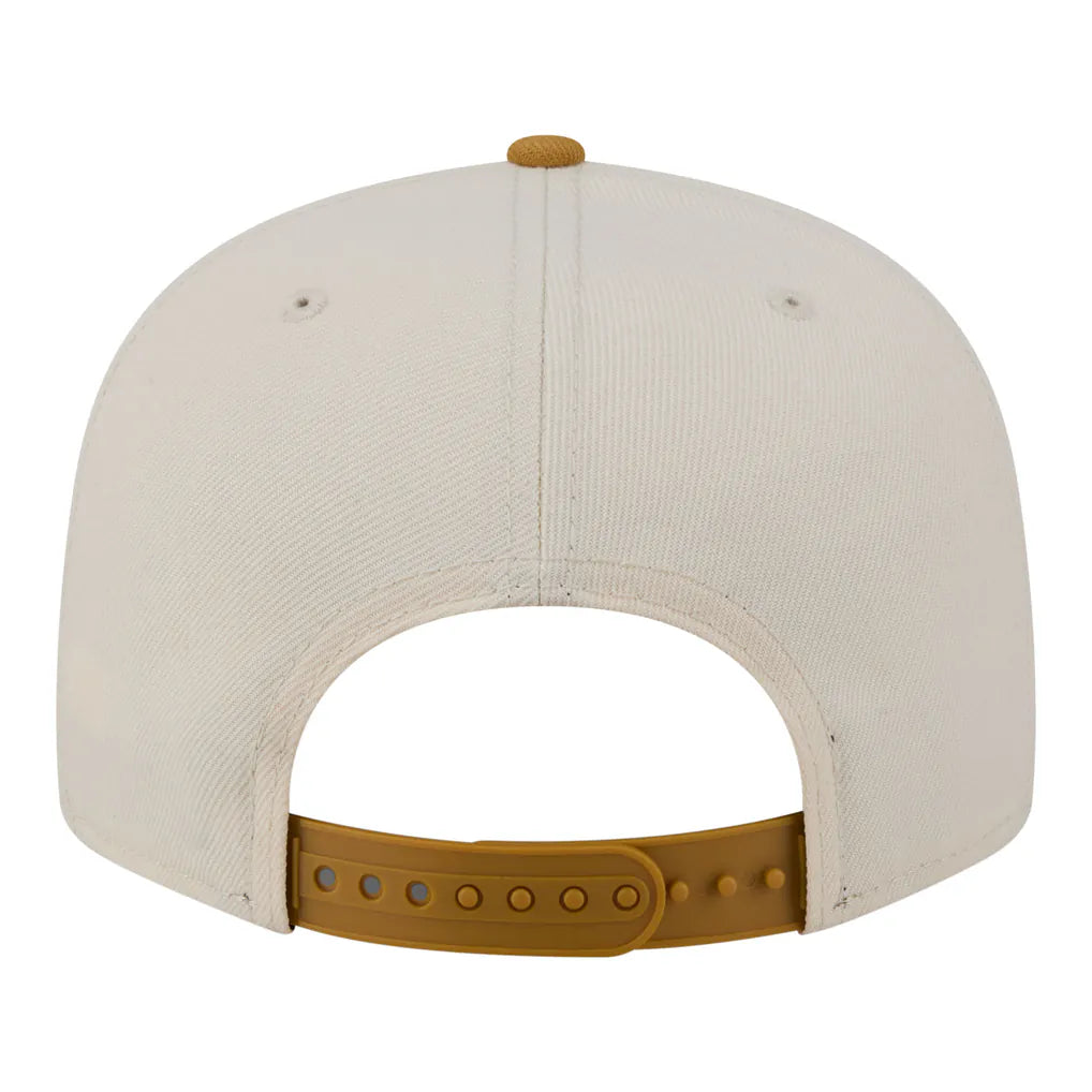 Boston Celtics New Era Two-Tone Color Pack 9FIFTY Snapback Hat - Cream/Tan Techwosell