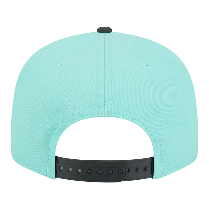 Miami Heat New Era Color Pack Two-Tone 9FIFTY Snapback Hat - Turquoise/Charcoal