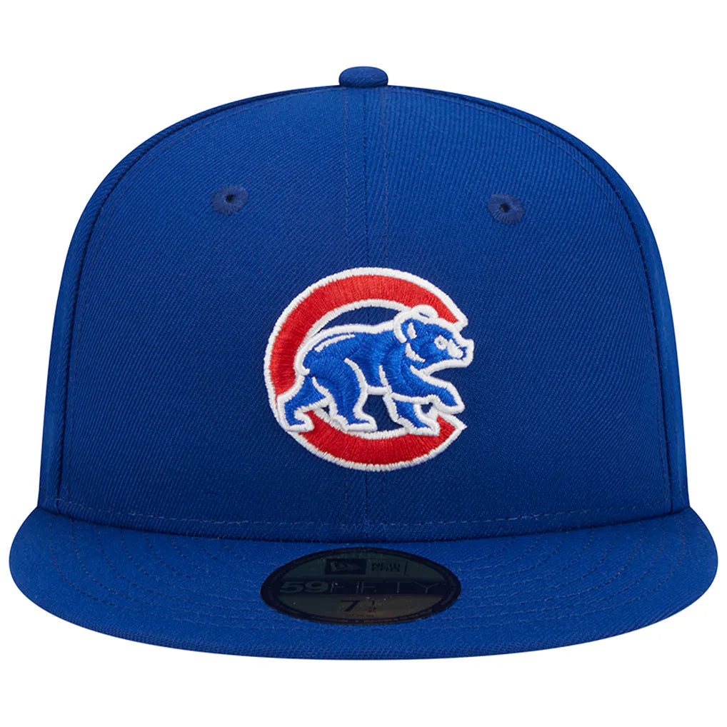 Chicago Cubs New Era Alternate Logo 2016 World Series Team Color 59FIFTY Fitted Hat - Royal Techwosell
