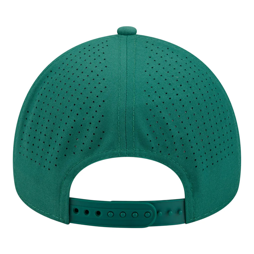New York Mets New Era Pin Seeker 9FORTY A-Frame Adjustable Hat - Green Techwosell