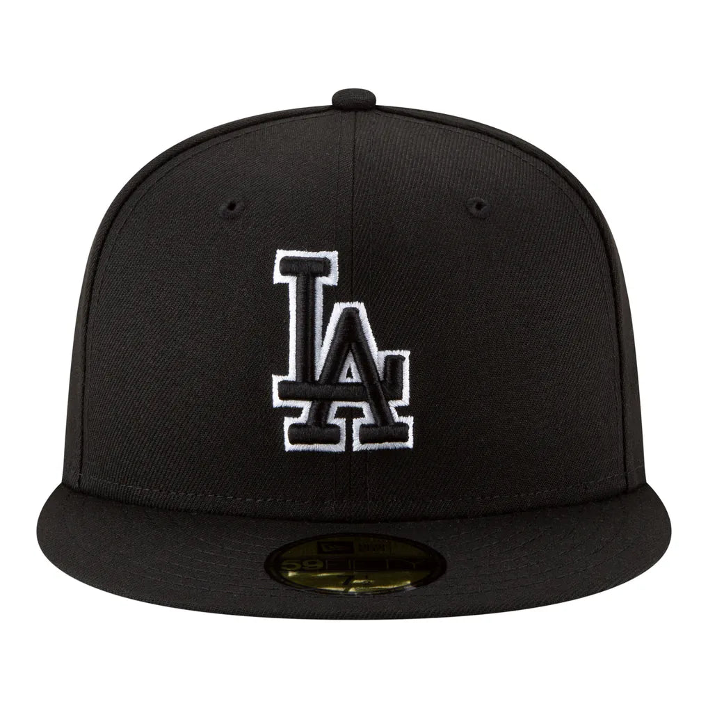 Los Angeles Dodgers New Era Blue Heaven On Earth Stadium Patch 59FIFTY Fitted Hat - Black
