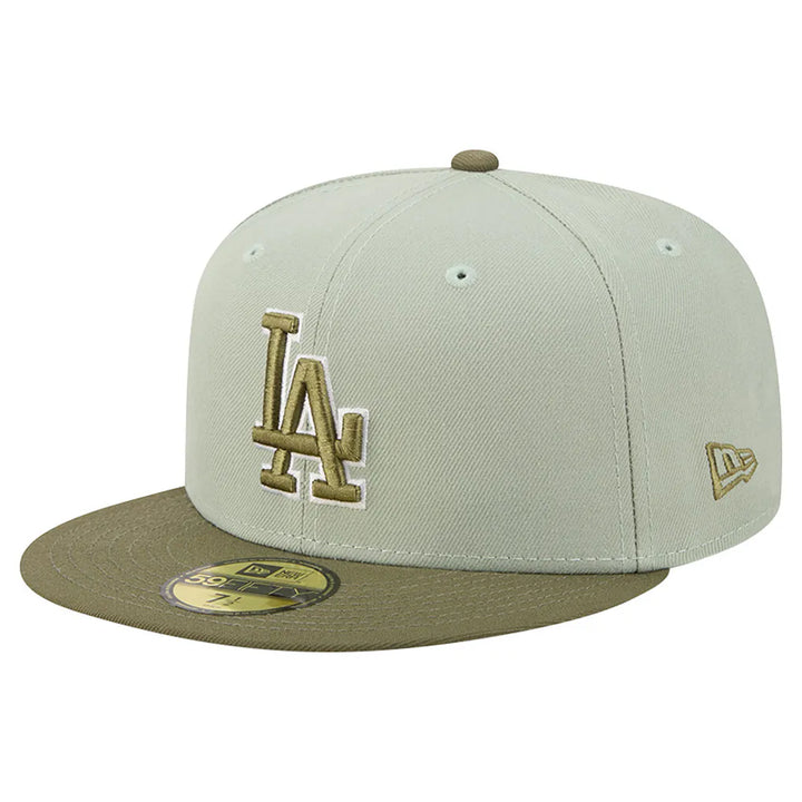 Los Angeles Dodgers New Era Color Pack 59FIFTY Fitted Hat - Green/Olive