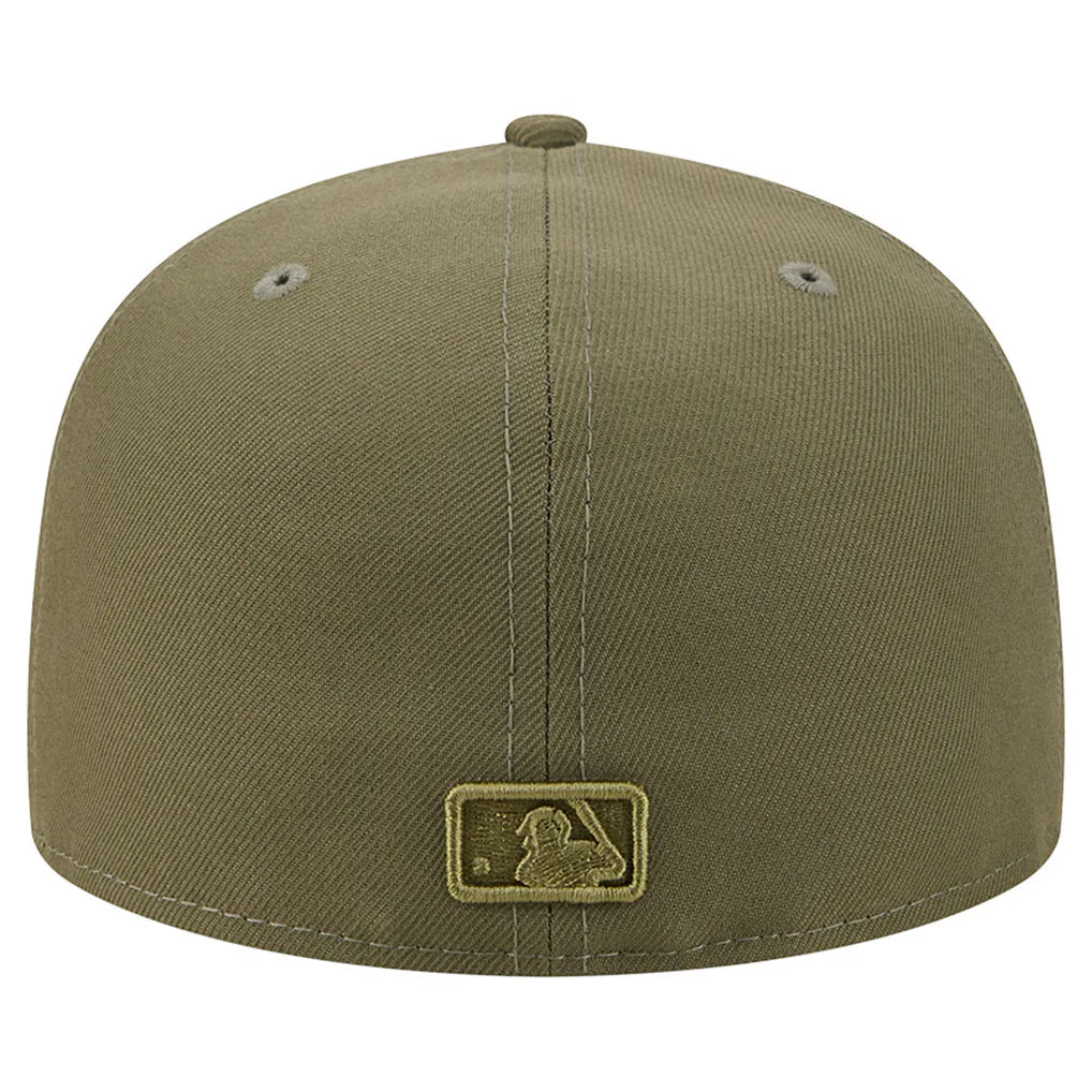 San Diego Padres New Era Color Pack 59FIFTY Fitted Hat - Olive Techwosell