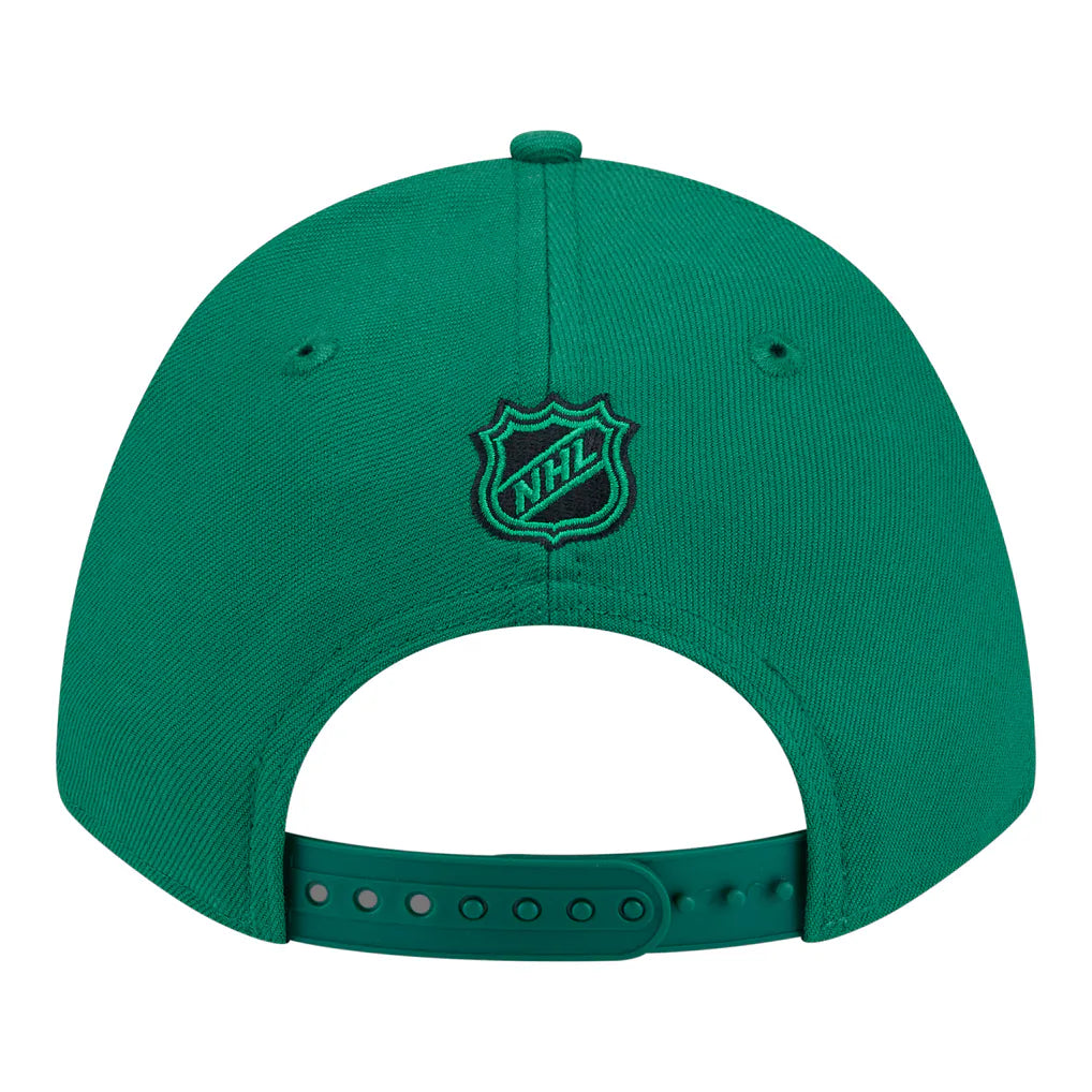 Dallas Stars New Era COOLERA 9FORTY M-Crown Adjustable Hat - Kelly Green Techwosell