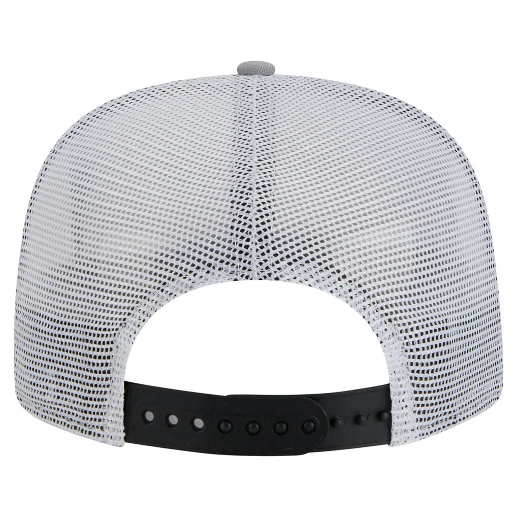 Los Angeles Kings New Era Throwback V-Dye Adjustable Golfer Hat - Black/Silver