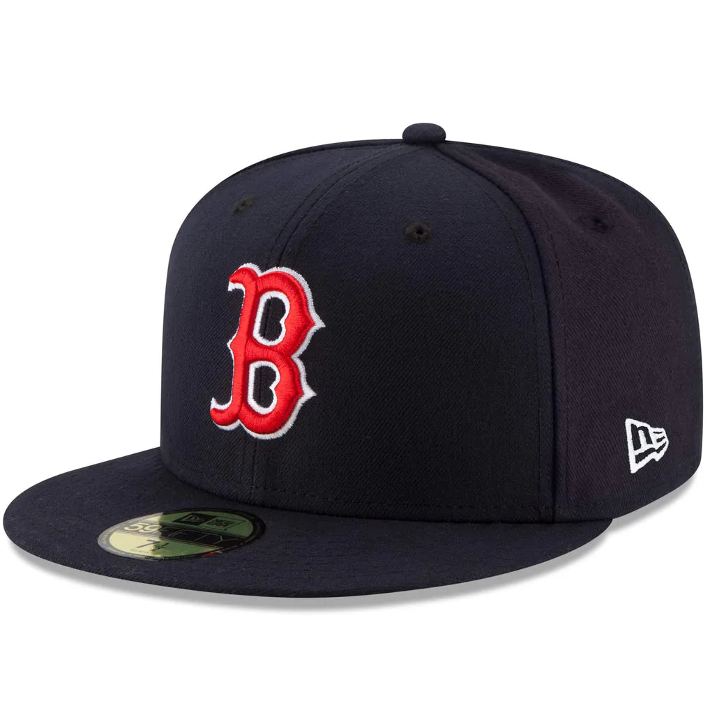 Boston Red Sox New Era Game Authentic Collection On-Field 59FIFTY Fitted Hat - Navy Techwosell
