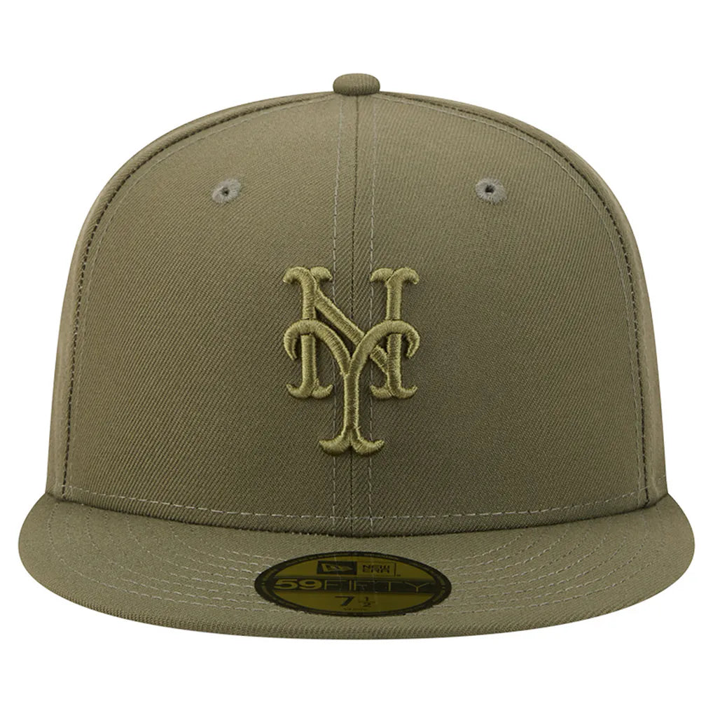 New York Mets New Era Color Pack 59FIFTY Fitted Hat - Olive