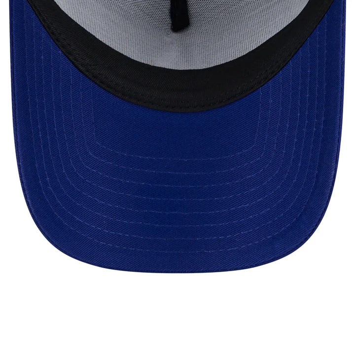 Los Angeles Dodgers New Era 9FORTY A-Frame Trucker Adjustable Hat - Royal
