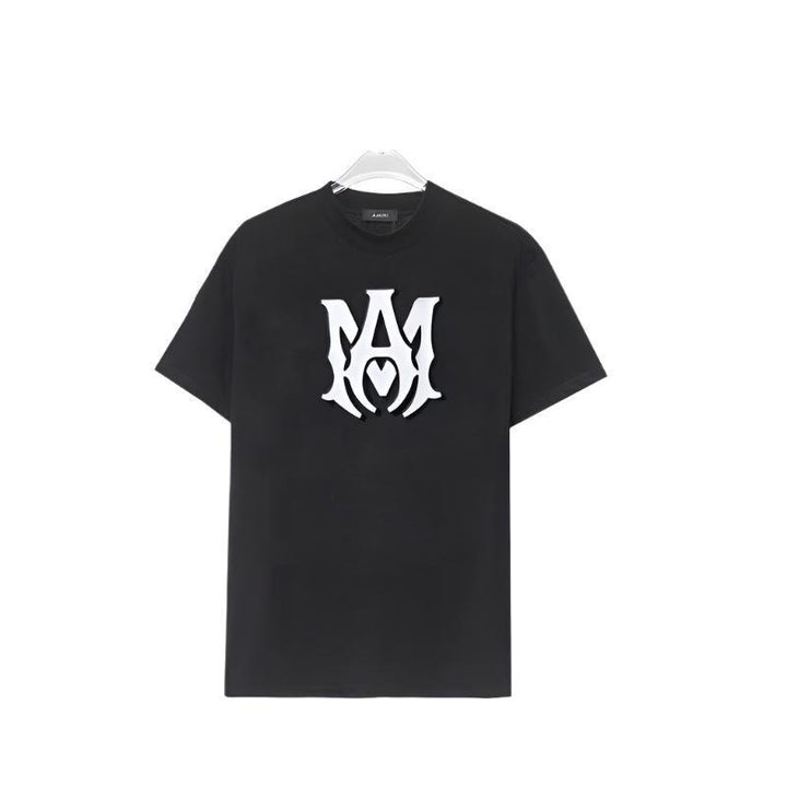 Amiri Black T-Shirt Without Collar