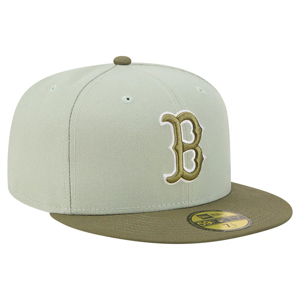 Boston Red Sox New Era Color Pack 59FIFTY Fitted Hat - Green/Olive