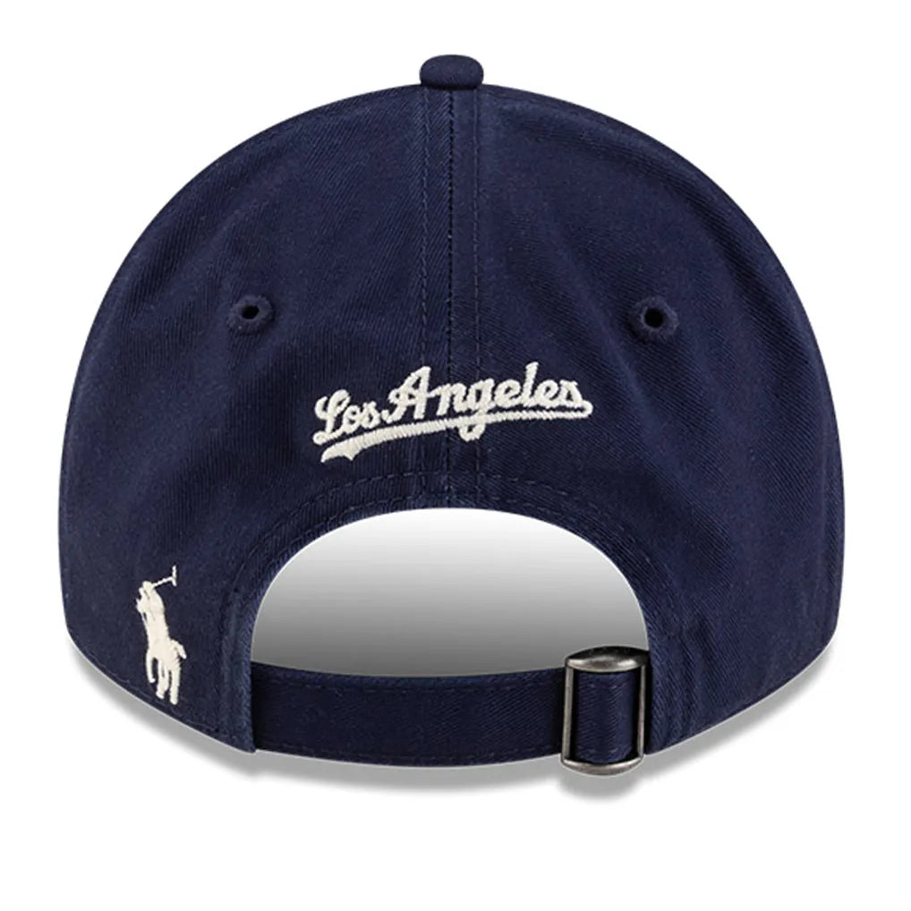 Los Angeles Dodgers New Era x Ralph Lauren 9TWENTY Adjustable Hat - Navy Techwosell