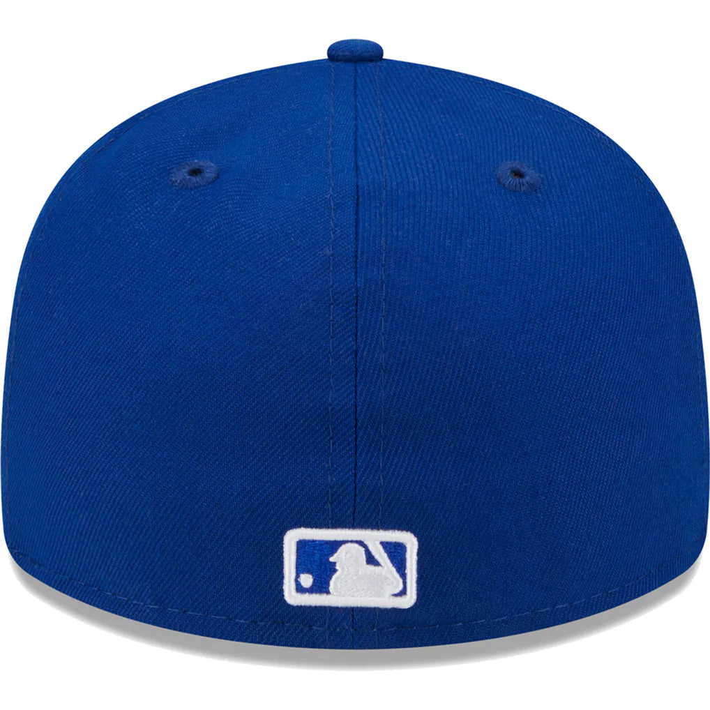 Atlanta Braves New Era White Logo Low Profile 59FIFTY Fitted Hat - Royal Techwosell