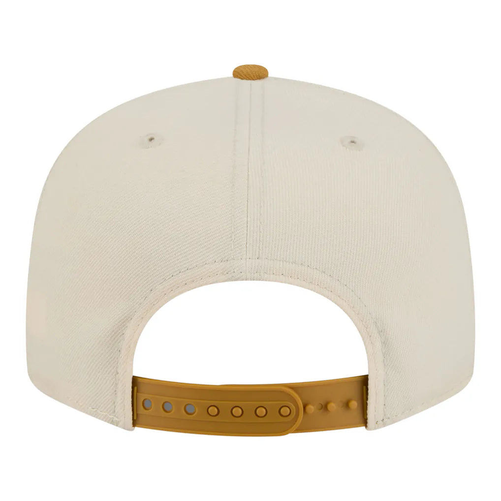 Miami Heat New Era Two-Tone Color Pack 9FIFTY Snapback Hat - Cream/Tan