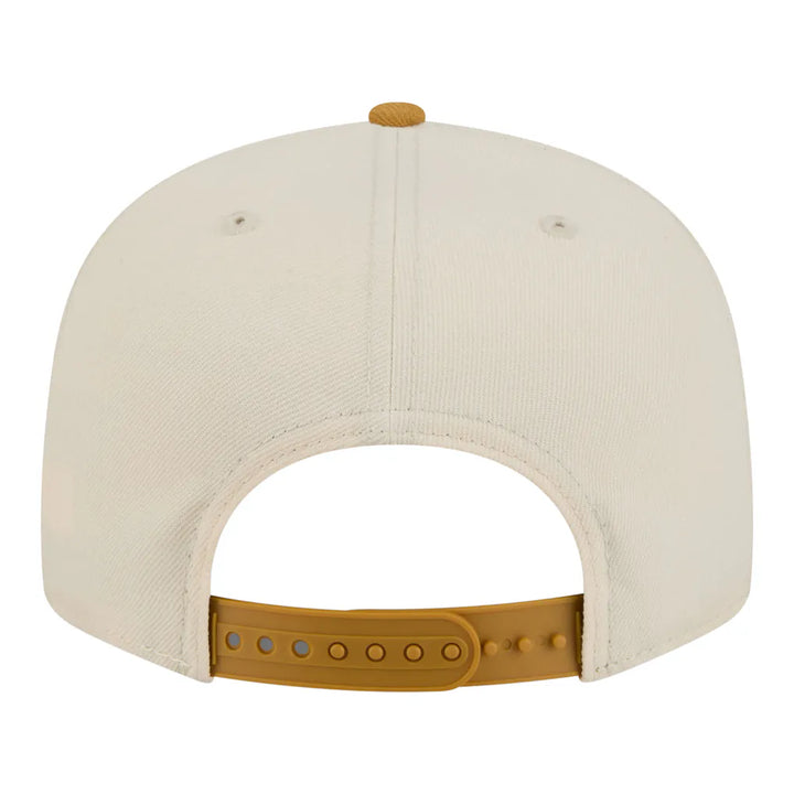 Miami Heat New Era Two-Tone Color Pack 9FIFTY Snapback Hat - Cream/Tan
