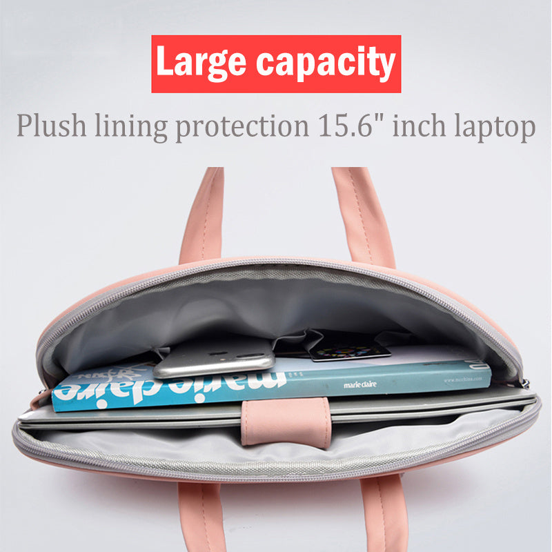 Women Laptop Bag Notebook Carrying Case Briefcase For Macbook Air 13.3 14 15.6 Inch