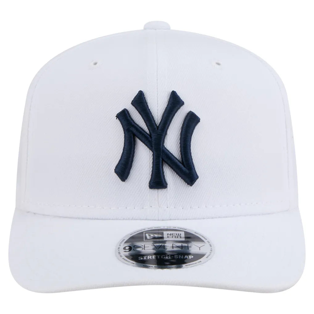 New York Yankees New Era COOLERA 9SEVENTY Adjustable Hat - White Techwosell