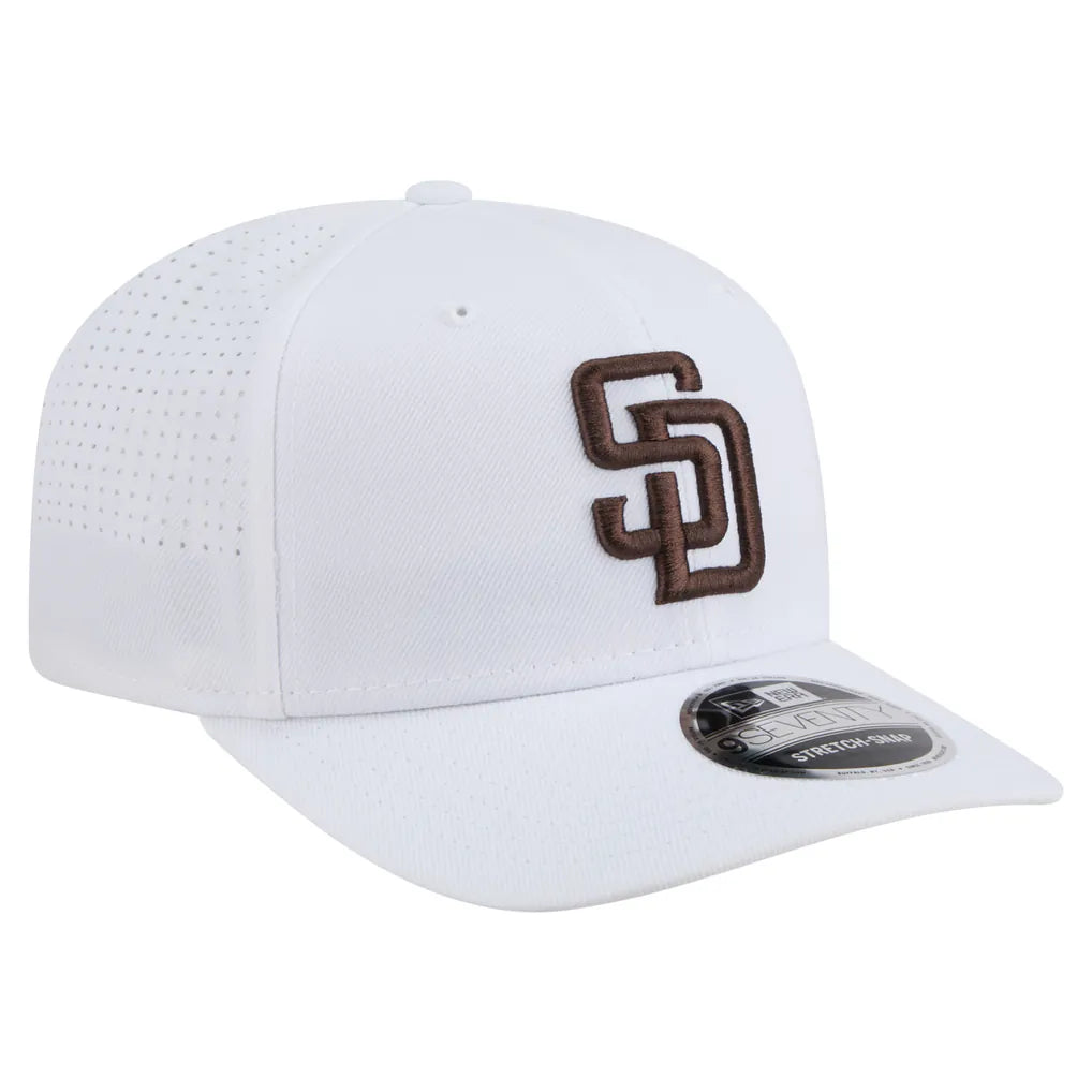 San Diego Padres New Era COOLERA 9SEVENTY Adjustable Hat - White