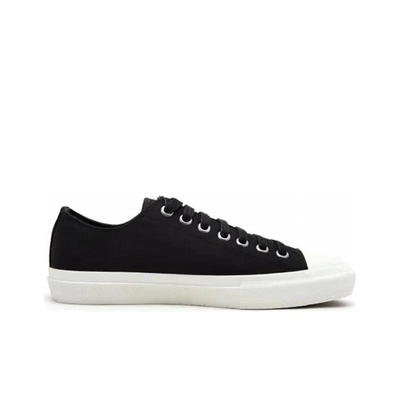 Burberry Logo Print Two Toned Sneakers 'Black Cotton White Sole'