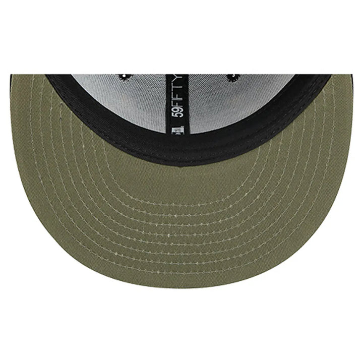 Dallas Stars New Era Military Appreciation Digital Camo Stars 59FIFTY Fitted Hat - Black