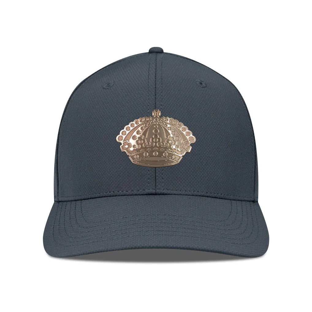 Los Angeles Kings Levelwear Rise Copper Insignia Flex Hat - Charcoal Techwosell