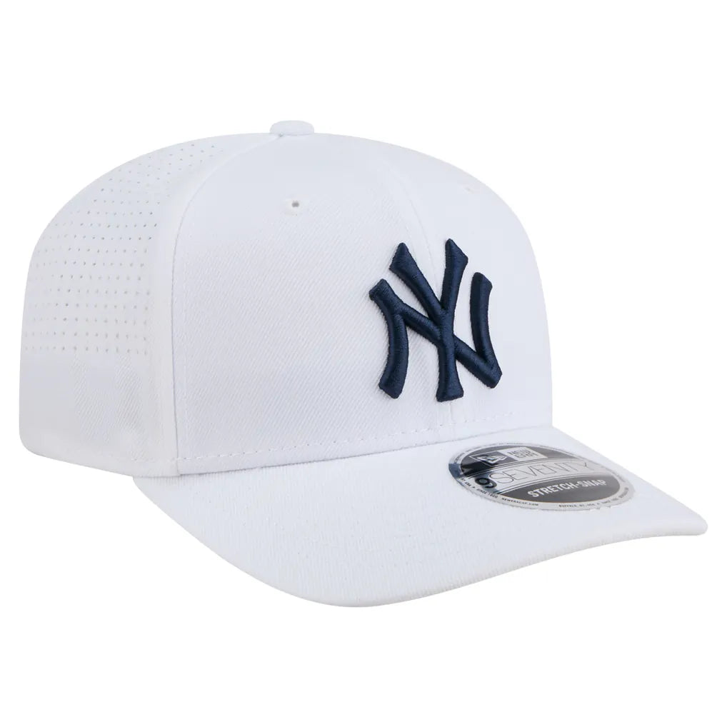New York Yankees New Era COOLERA 9SEVENTY Adjustable Hat - White