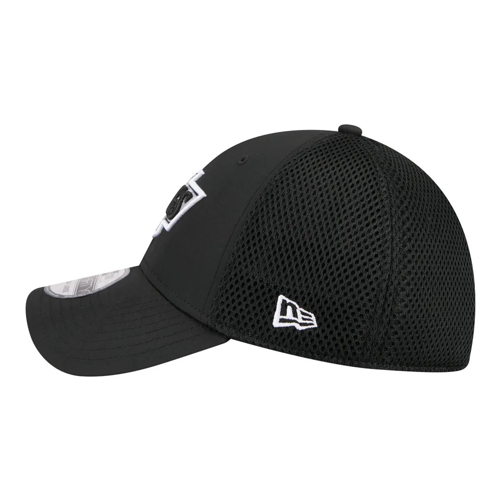 Los Angeles Kings New Era Logo 39THIRTY Flex Hat - Black Techwosell